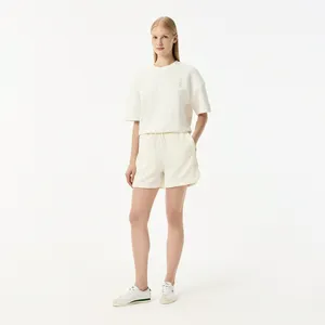 Женские спортивные шорты Lacoste, белый, арт. GF0515