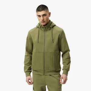 Мужской хлопковый свитшот Lacoste Regular Fit, хаки, арт. SH2601