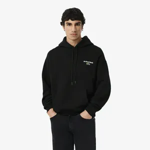 Флисовая толстовка-худи Lacoste, черный, арт. SH5947