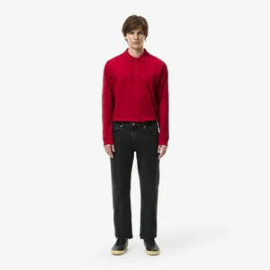 Мужские джинсы Lacoste прямого кроя, серый, арт. HH2652