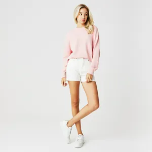 Женские шорты Lacoste Straight Fit, белый, арт. FF0304