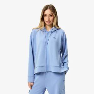 Женская толстовка Lacoste, голубой, арт. SF2605