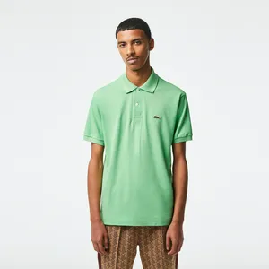 Мужское поло Lacoste L1212 Classic Fit, зеленый, арт. L1212
