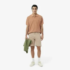 Мужские шорты Lacoste из органического хлопка, бежевый, арт. FH9929