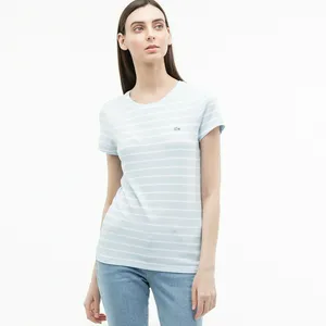 Женская футболка Lacoste Slim Fit, голубой, арт. TF0823