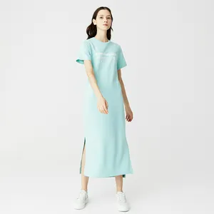 Женское платье Lacoste с вырезом, голубой, арт. EF0328