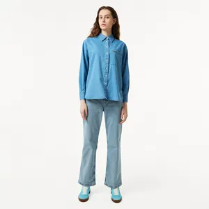 Женские джинсы Lacoste Regular Fit, голубой, арт. HF0316