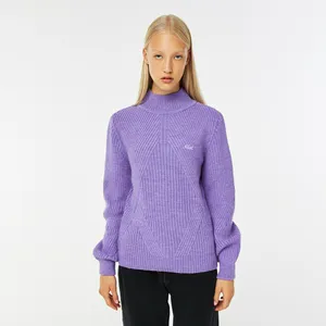 Женский свитер Lacoste Regular Fit, фиолетовый, арт. AF2210