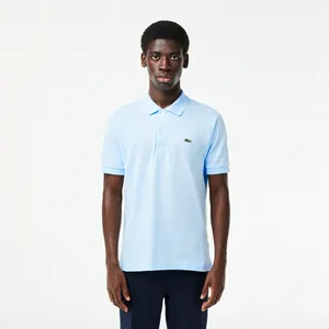 Мужское поло Lacoste L1212 Classic Fit, голубой, арт. L1212