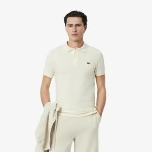 Мужское поло Lacoste L.12.12 Slim Fit, белый, арт. PH4012