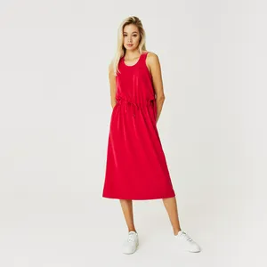 Женское платье Lacoste Loose Fit, красный, арт. EF0324