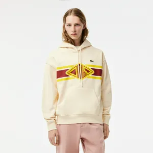 Мужская толстовка Lacoste Loose Fit, белый, арт. SH4982