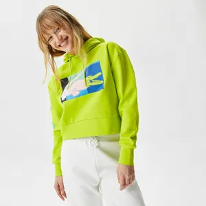 Толстовка Lacoste свободного кроя, желтый, арт. SF0314