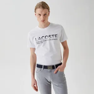 Мужская футболка Lacoste Regular Fit, белый, арт. TH0306