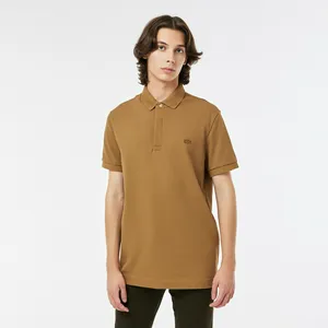 Мужское поло Lacoste PARIS Regular Fit, коричневый, арт. PH5522