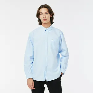 Мужская рубашка Lacoste Regular Fit, голубой, арт. CH1911F