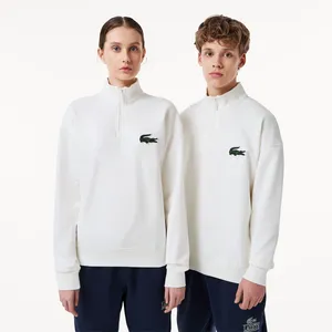 Толстовка Lacoste Unisex Loose Fit, белый, арт. SH0069