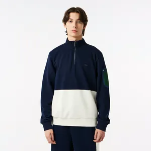 Мужская толстовка Lacoste Colorblock, синий, арт. SH0408