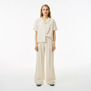 Женские брюки Lacoste Loose Fit, белый, арт. HF0423