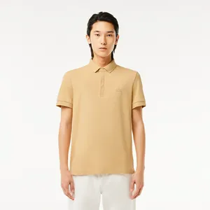 Мужское поло Lacoste PARIS Regular Fit, бежевый, арт. PH5522
