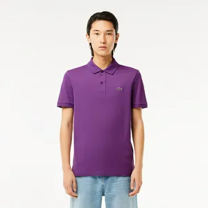 Мужское поло Lacoste L.12.12 Slim Fit, фиолетовый, арт. PH4012