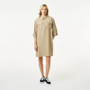 Платье Lacoste Straight Fit, бежевый, арт. EF0410