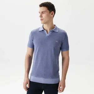 Мужское хлопковое поло Lacoste Regular Fit, голубой, арт. PH0417