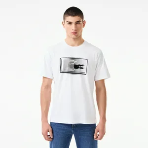 Мужская футболка Lacoste Classic Fit, белый, арт. TH2512