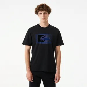 Мужская футболка Lacoste Classic Fit, черный, арт. TH2512