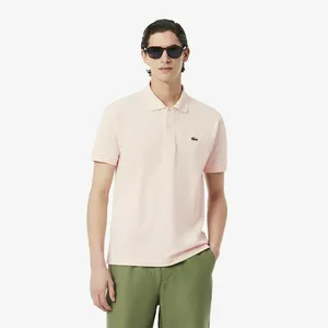 Мужское поло Lacoste L1212 Classic Fit, розовый, арт. L1212