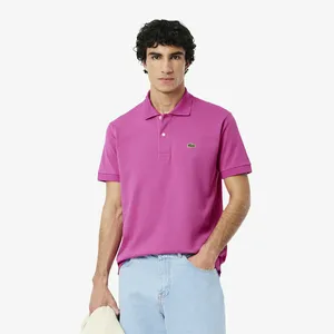 Мужское поло Lacoste L1212 Classic Fit, розовый, арт. L1212