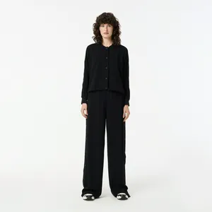 Женские брюки Lacoste Loose Fit, черный, арт. HF0511