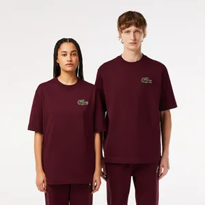 Футболка Lacoste OVERSIZED Unisex из органического хлопка, красный, арт. TH0062