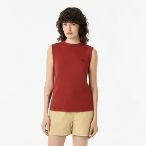 Женская футболка Lacoste Slim Fit, коричневый, арт. TF0312