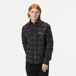 Рубашка Lacoste свободного кроя, серый, арт. CH2626