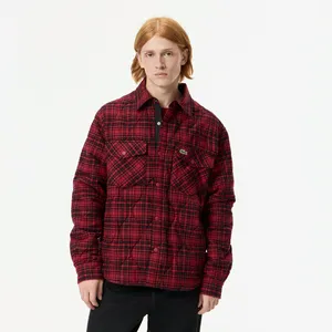 Мужская рубашка Lacoste свободного кроя, красный, арт. CH2626