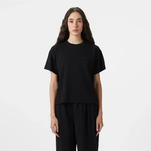 Футболка Lacoste свободного кроя, черный, арт. TF2605