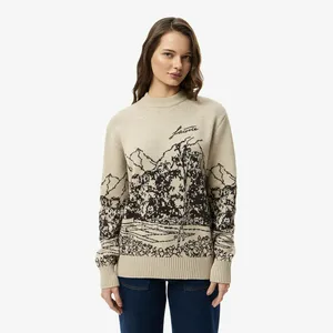 Свитер Lacoste RELAXED FIT, бежевый, арт. AF2611