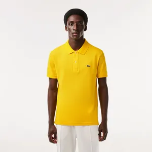 Мужское поло Lacoste L.12.12 Slim Fit, желтый, арт. PH4012