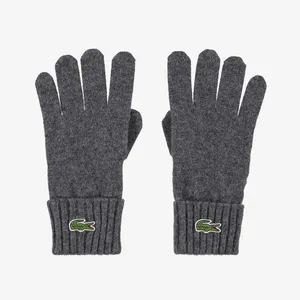 Шерстяные перчатки Lacoste, серый, арт. RV0452