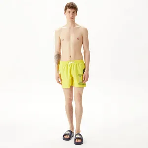 Мужские купальные шорты Lacoste, желтый, арт. MH0401
