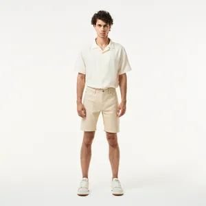 Мужские хлопковые шорты Lacoste, бежевый, арт. FH0425