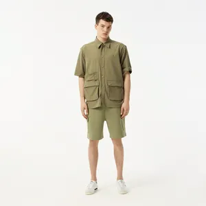 Мужские шорты Lacoste, хаки, арт. GH0507
