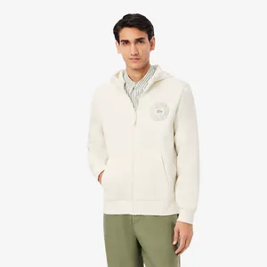 Мужская толстовка Lacoste из органического хлопка, белый, арт. SH9952