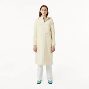 Женская утеплённая куртка-парка Lacoste, белый, арт. BF0406R