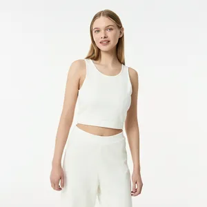 Женский топ Lacoste, белый, арт. TF0520