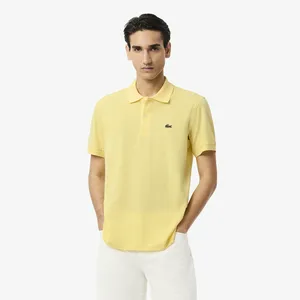 Мужское поло Lacoste из органического хлопка, желтый, арт. PH9851