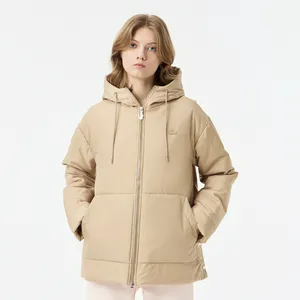 Женская куртка Lacoste с капюшоном, бежевый, арт. BF0504