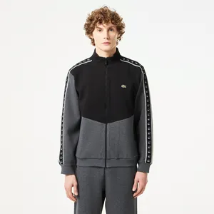 Лонгслив Lacoste на молнии, серый, арт. SH2517