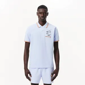 Мужское поло Lacoste Original L.12.12 из органического хлопка, голубой, арт. PH8008